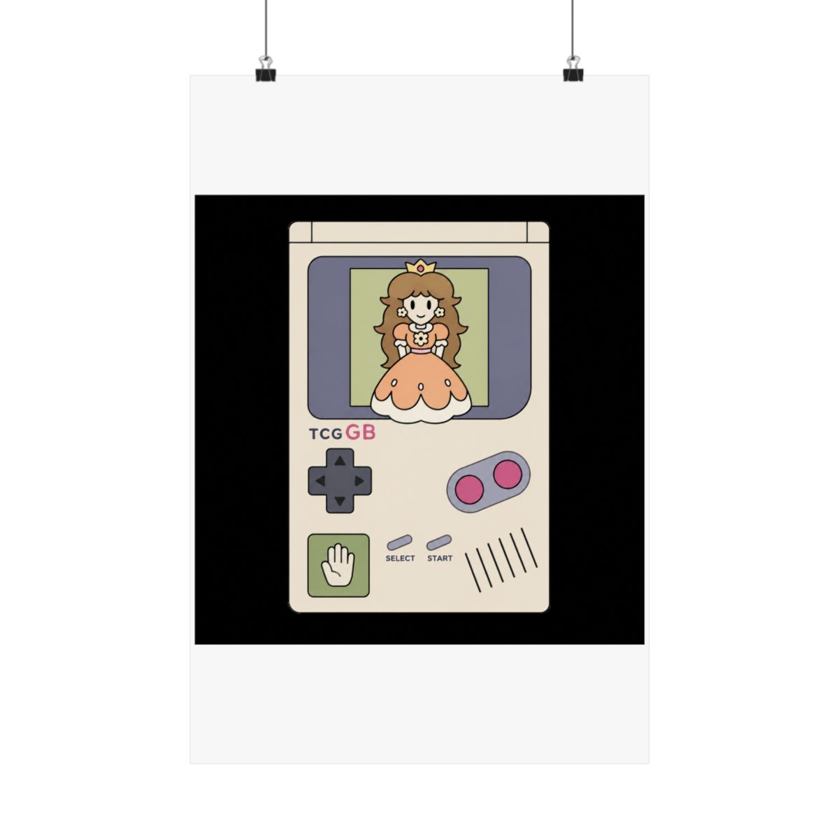 58 TCG-GB 7 - Daisy (Super Mario Land) by Drew Wise - alternate angle 4, merchandise