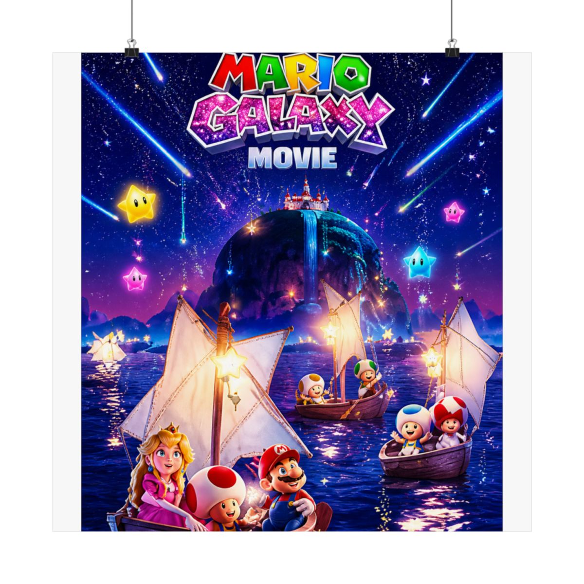 Cosmic Voyage Retro Poster | Vintage Sci-Fi Adventure Wall Art Print - Official Posters & Wall Art merchandise