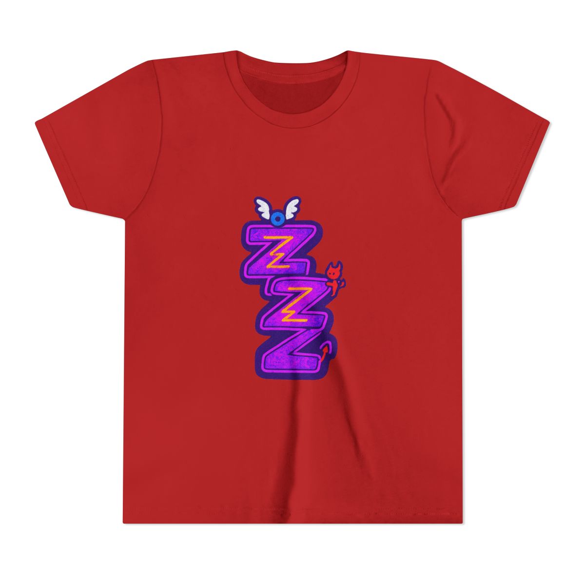 "ZZZ" (Miami X Mario edition) ~ Kids T Shirt - alternate angle 5, merchandise