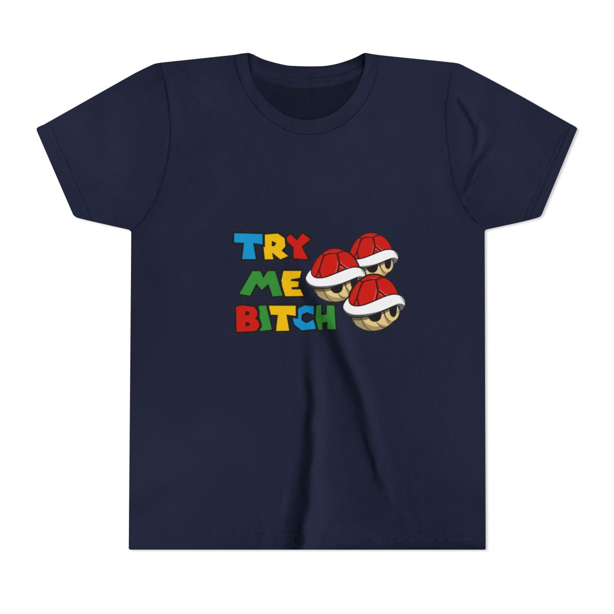 Try Me (Red Shells) | Mario (Kids) - Official T-Shirts merchandise