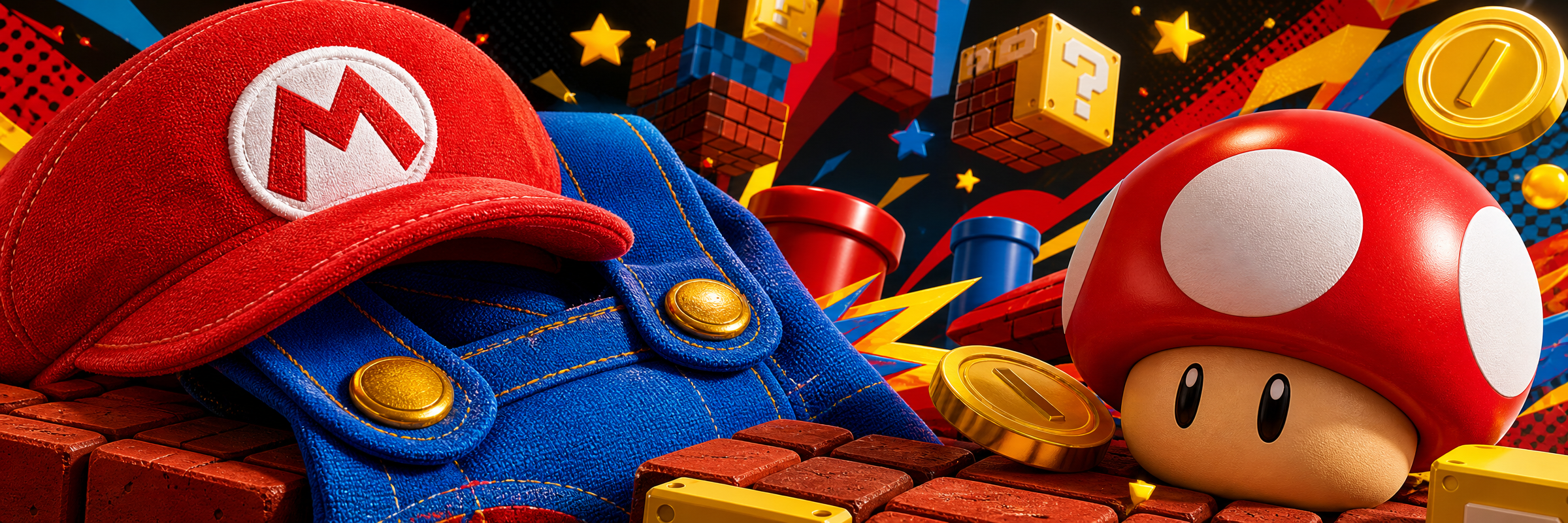 Mario fan merchandise